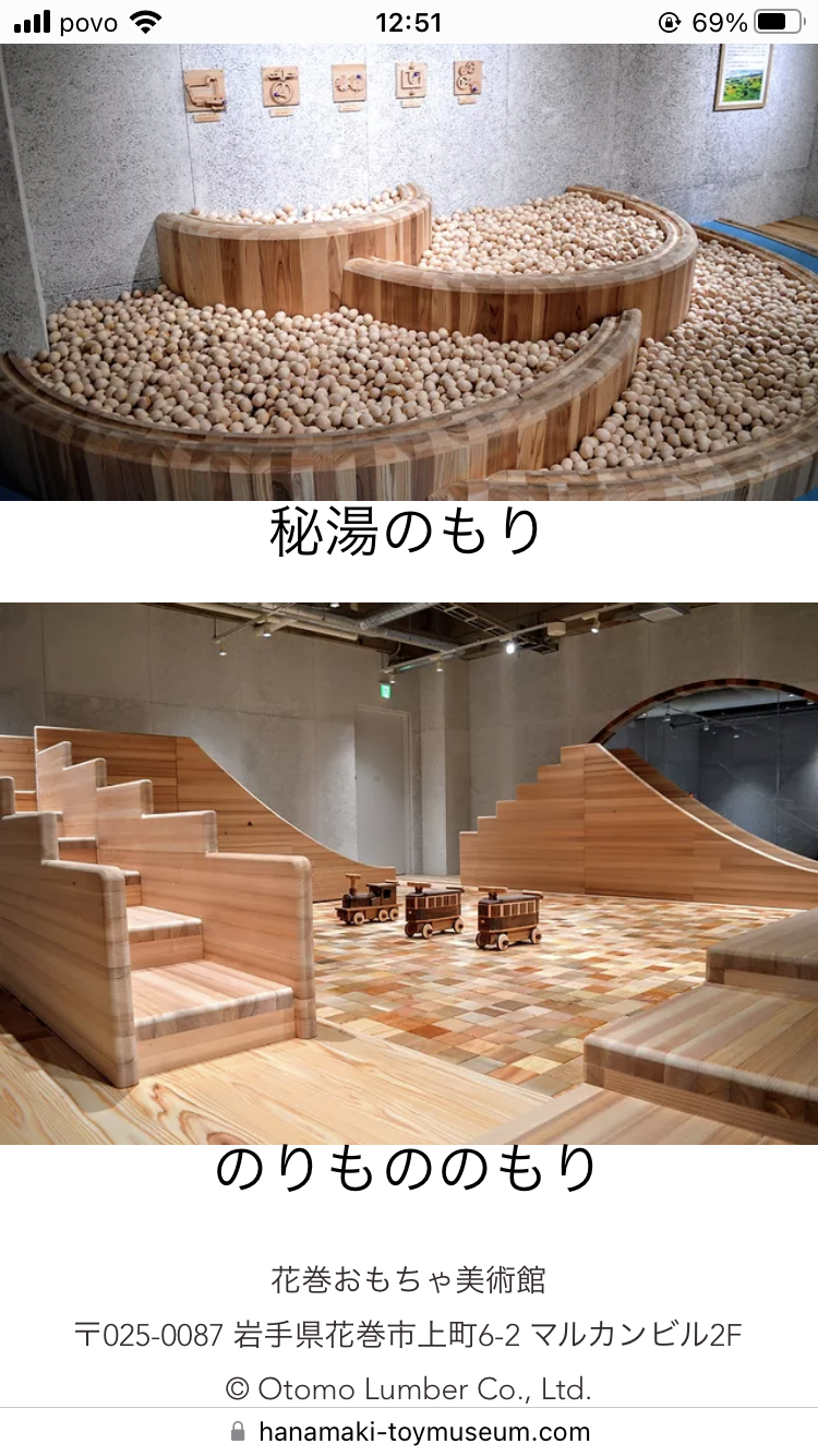 未就学児がいる家庭の旅行先
