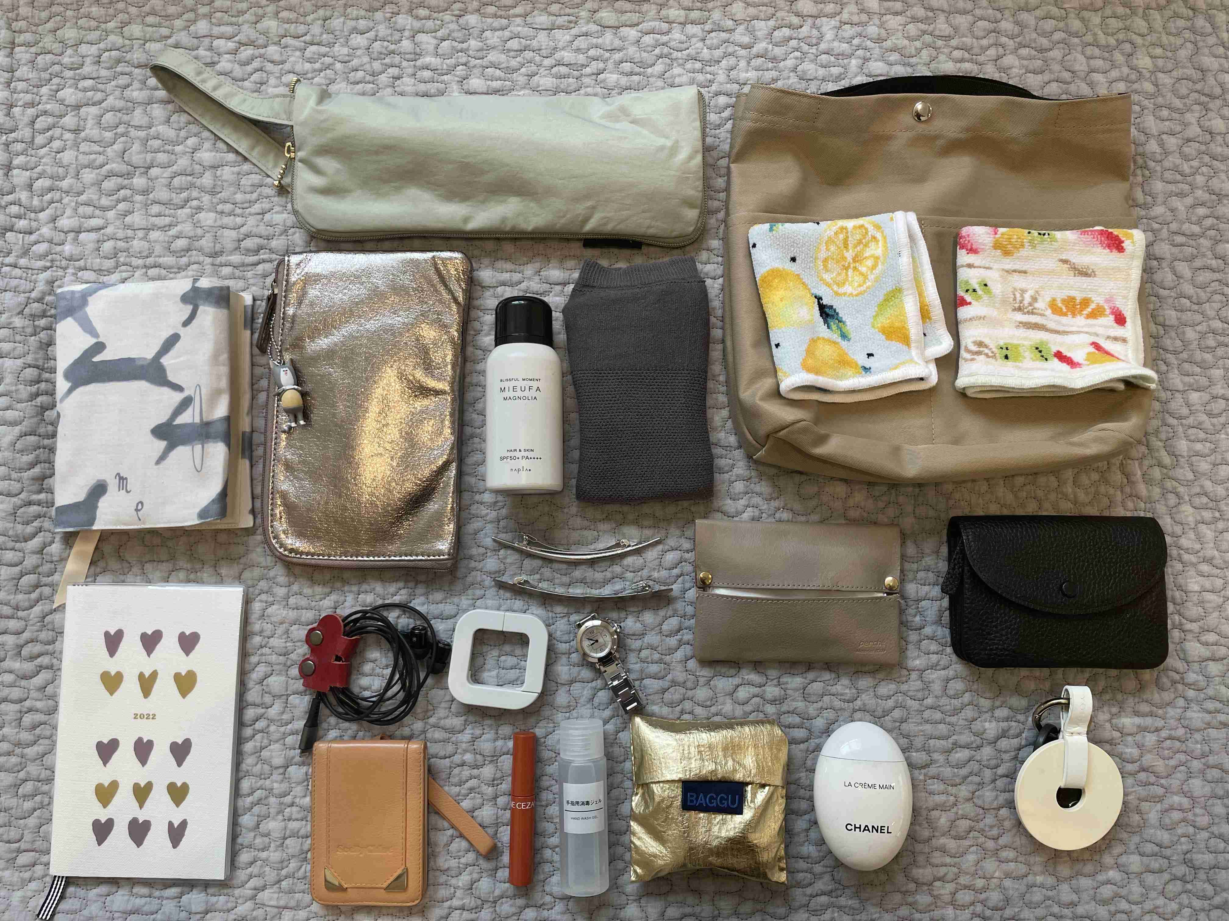 バッグの中身を見せてください【2022初夏】