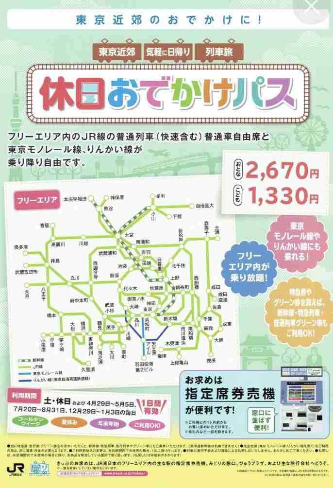 子連れ東京旅行のおすすめ