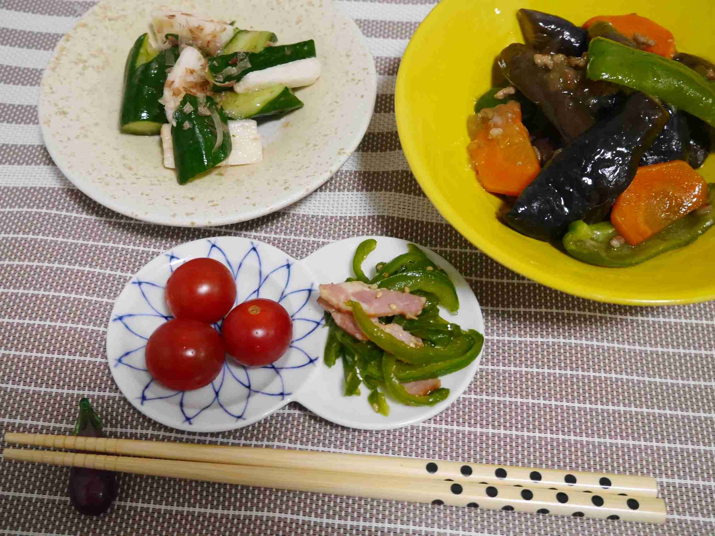 一人暮らしの方の手料理が見たい