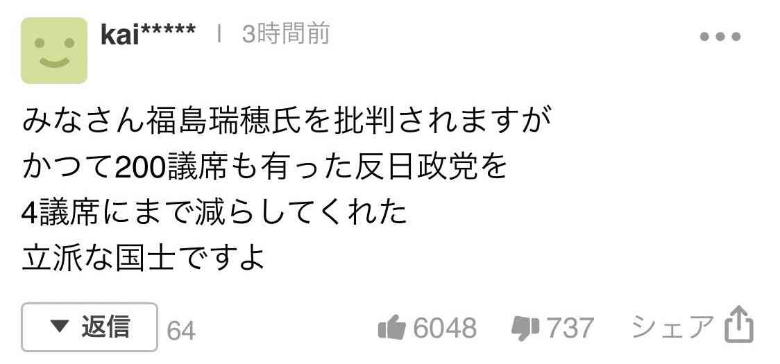 崖っぷちで踏みとどまった社民党　福島党首の執念と若者支持が「得票率2％」導く？