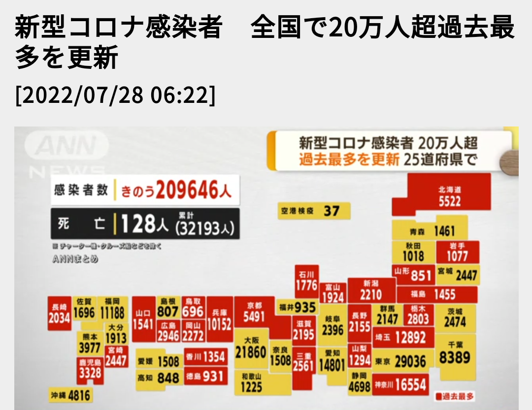 新型コロナ 東京都で新たに4万406人の感染確認 過去最多