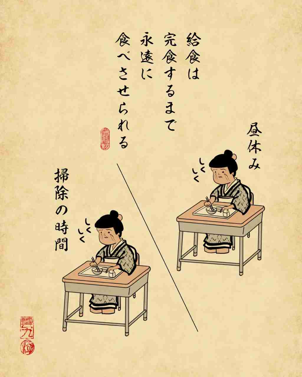 コレって私の学校だけだったの?って事