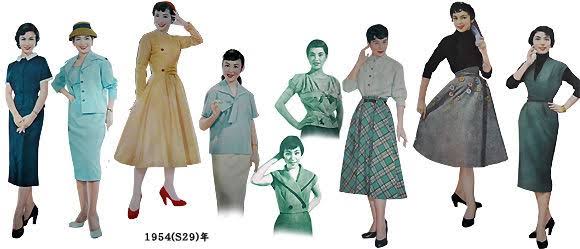 昭和の可愛いファッション