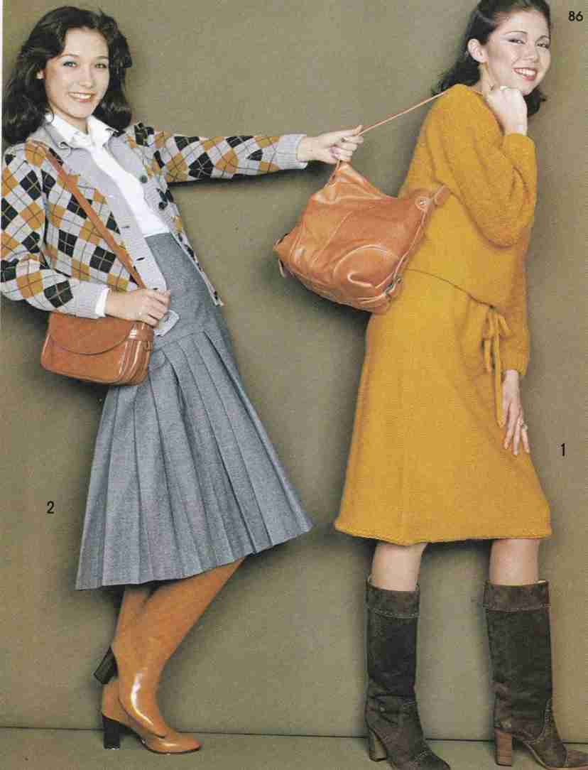 昭和の可愛いファッション