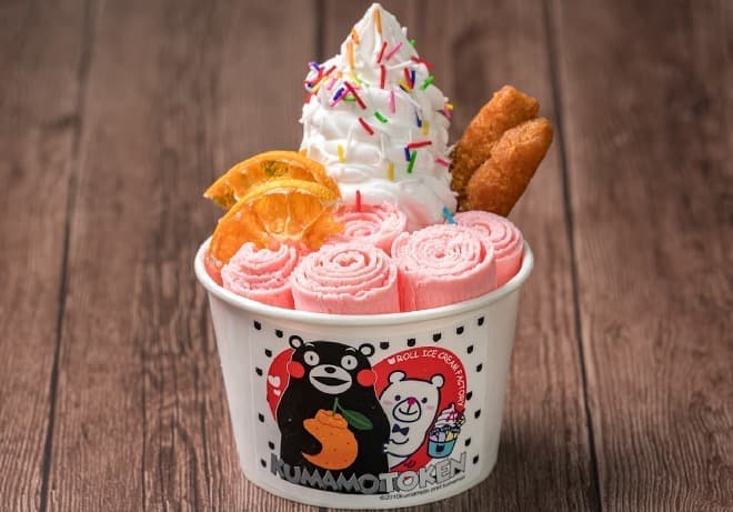 アイスクリームのトッピング