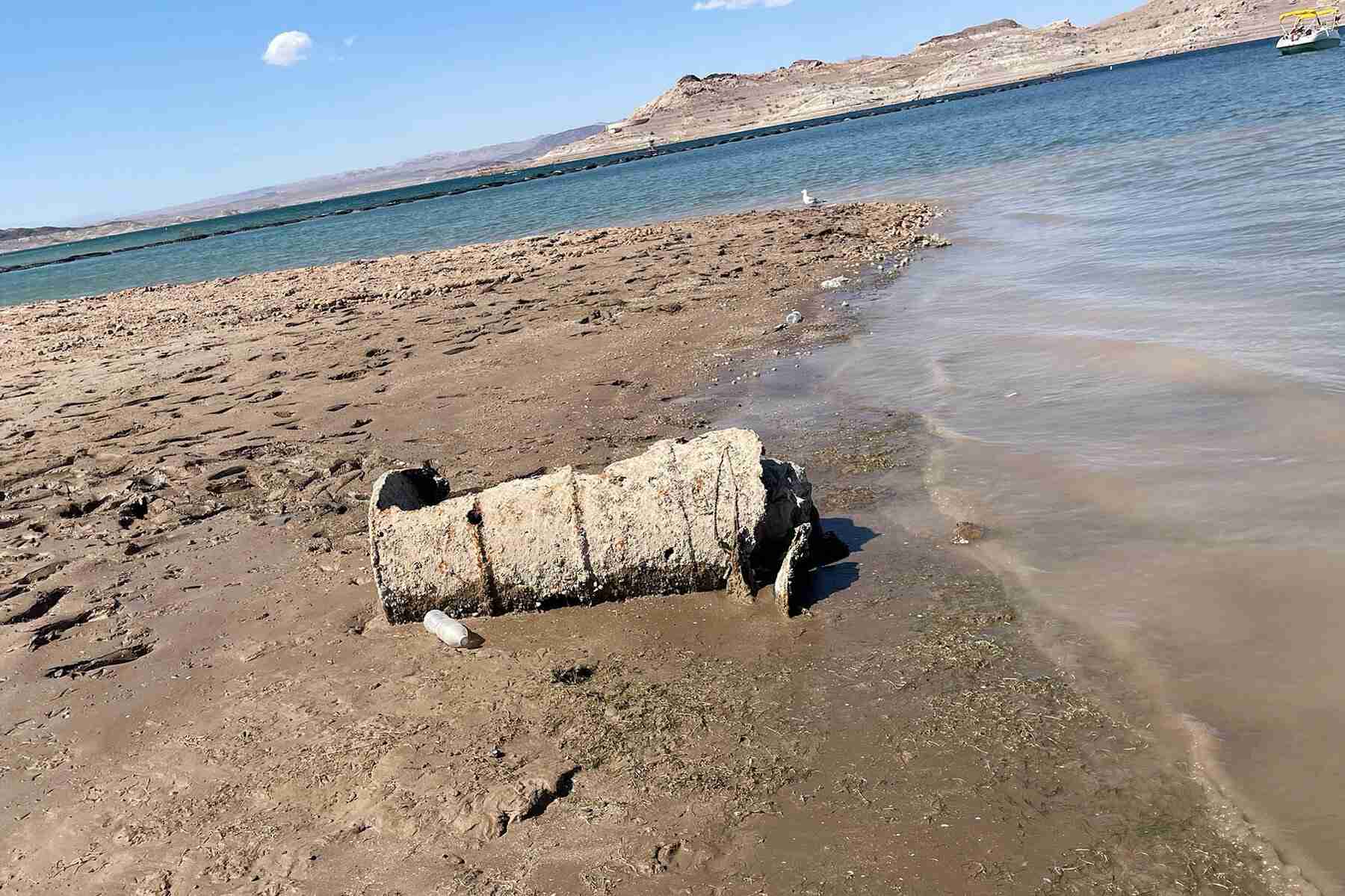 干ばつで水位低下、人造湖から次々に遺体発見　米ネバダ州