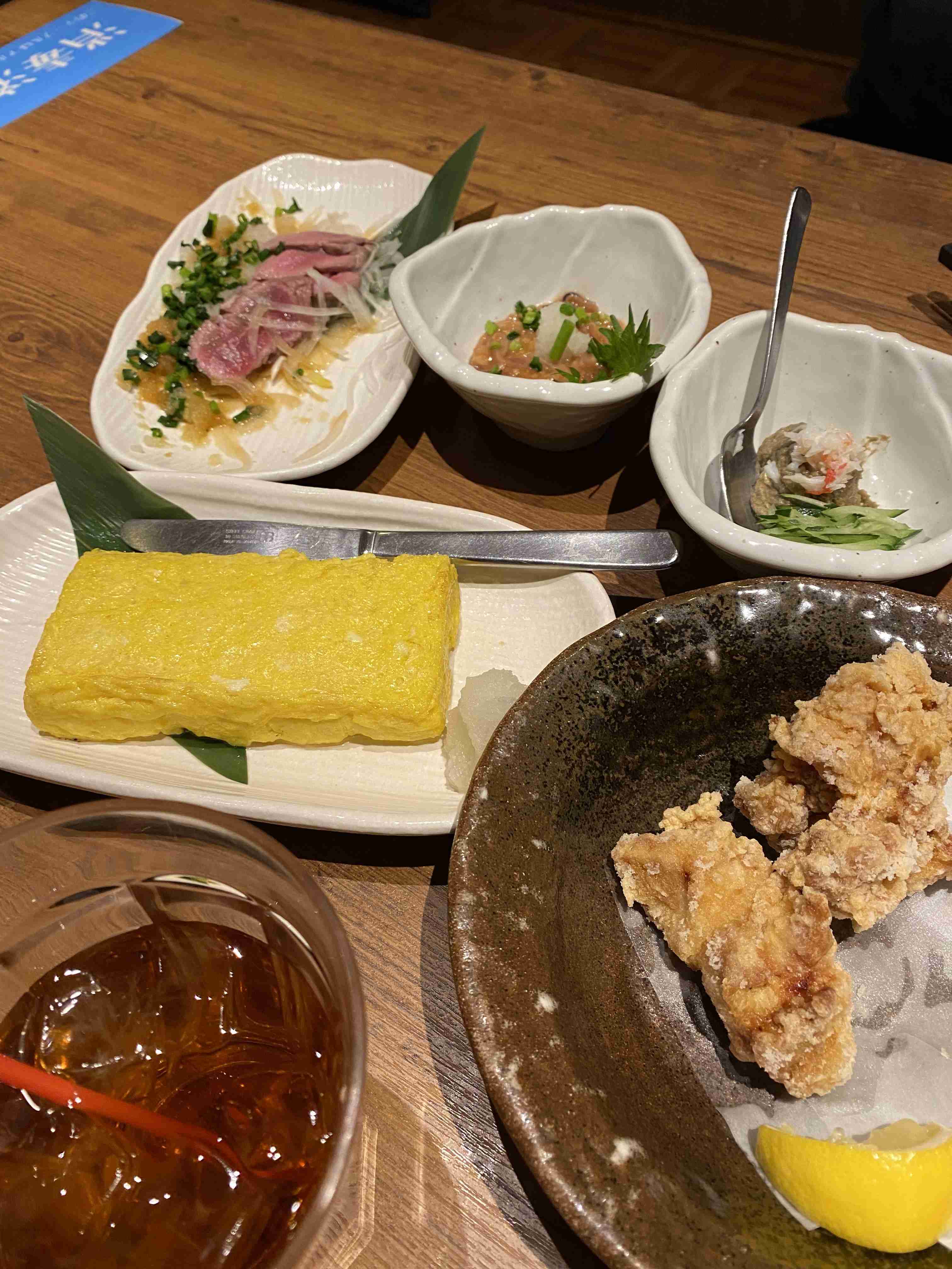 最近居酒屋で食べた＆飲んだもの見せて