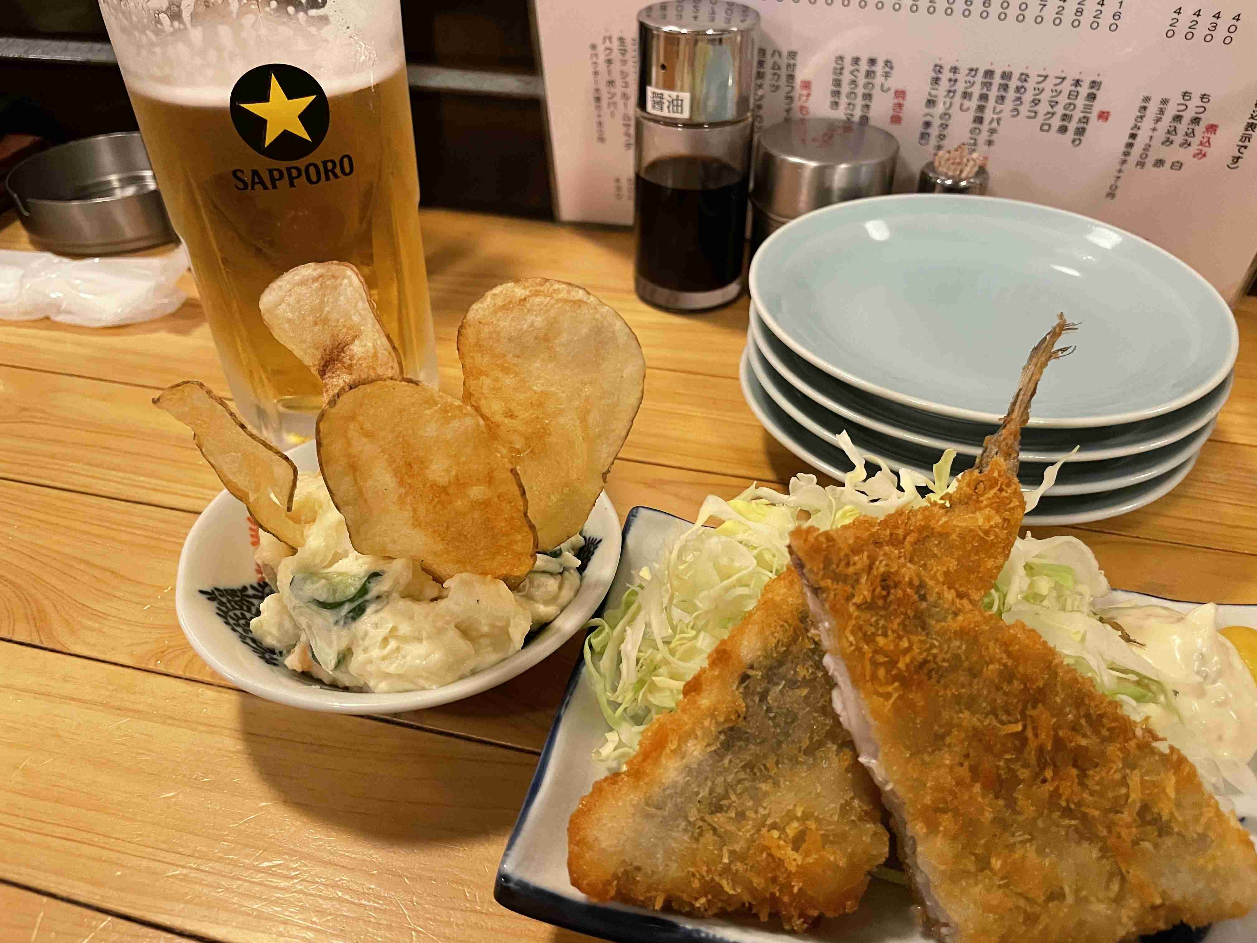 最近居酒屋で食べた＆飲んだもの見せて