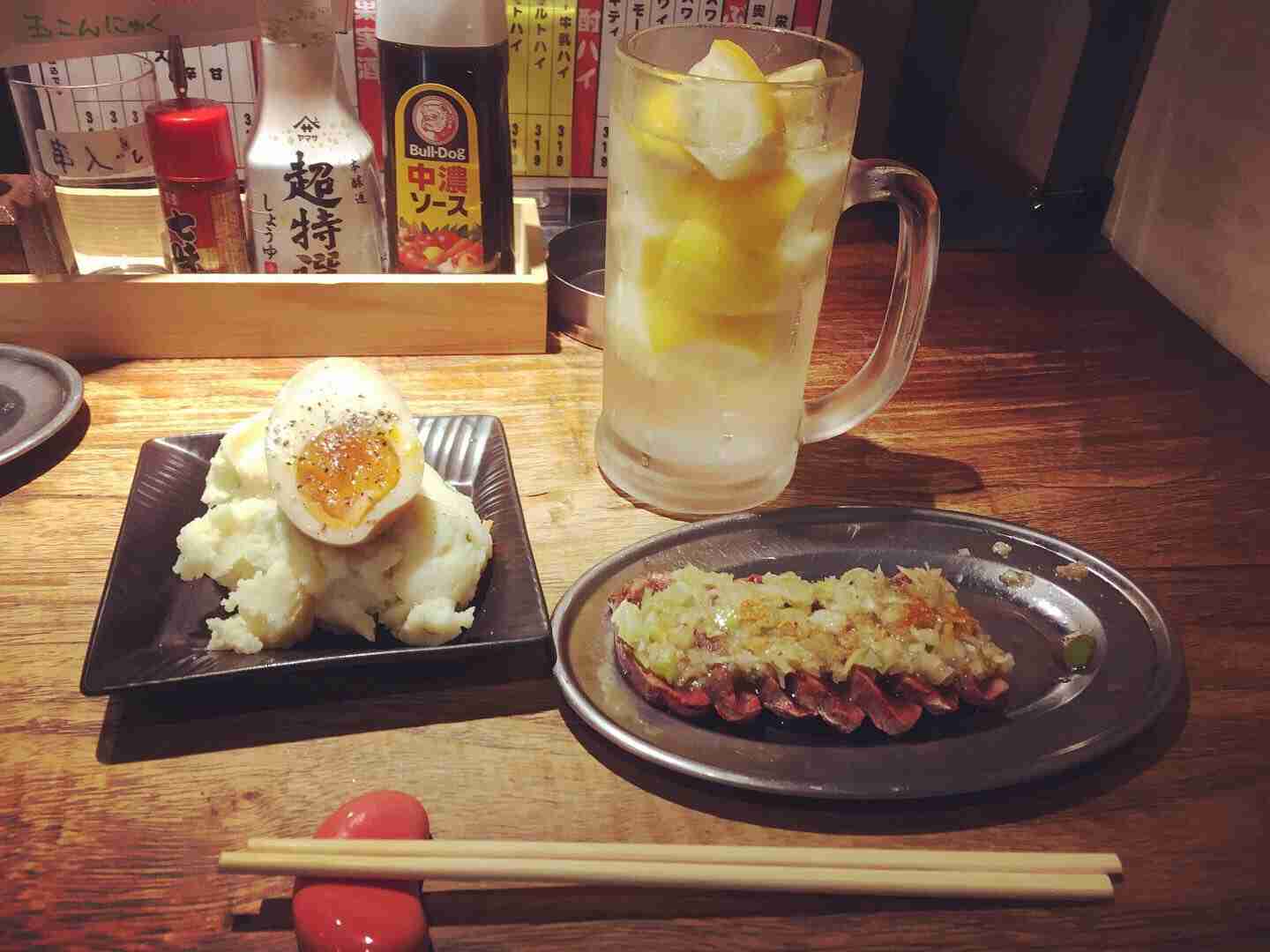 最近居酒屋で食べた＆飲んだもの見せて