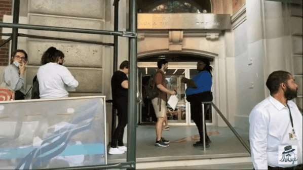 バルコニーからはしご車で男性救助 金沢・片町のビル