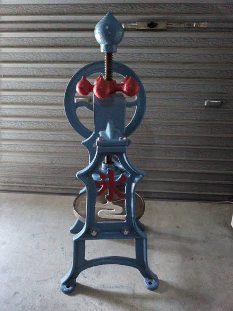 かき氷ではなくてかき氷器のトピ