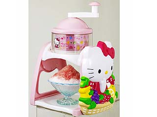 かき氷ではなくてかき氷器のトピ