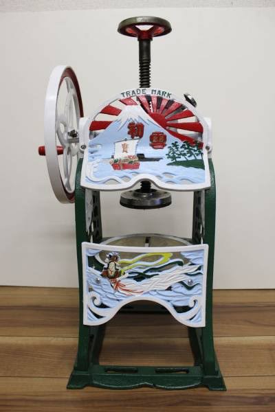 かき氷ではなくてかき氷器のトピ