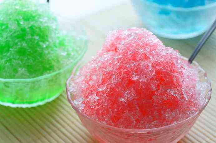 かき氷ではなくてかき氷器のトピ