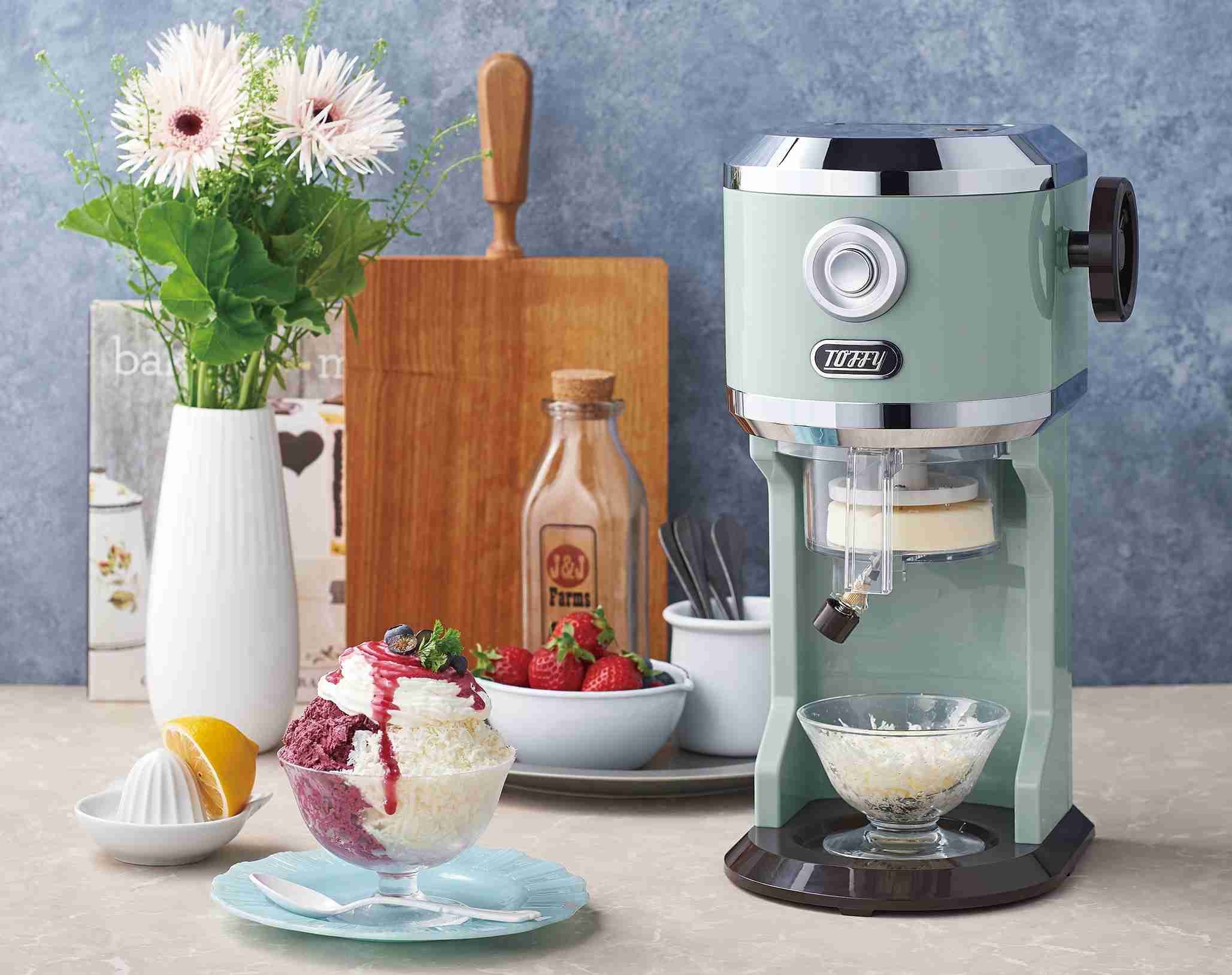 かき氷ではなくてかき氷器のトピ