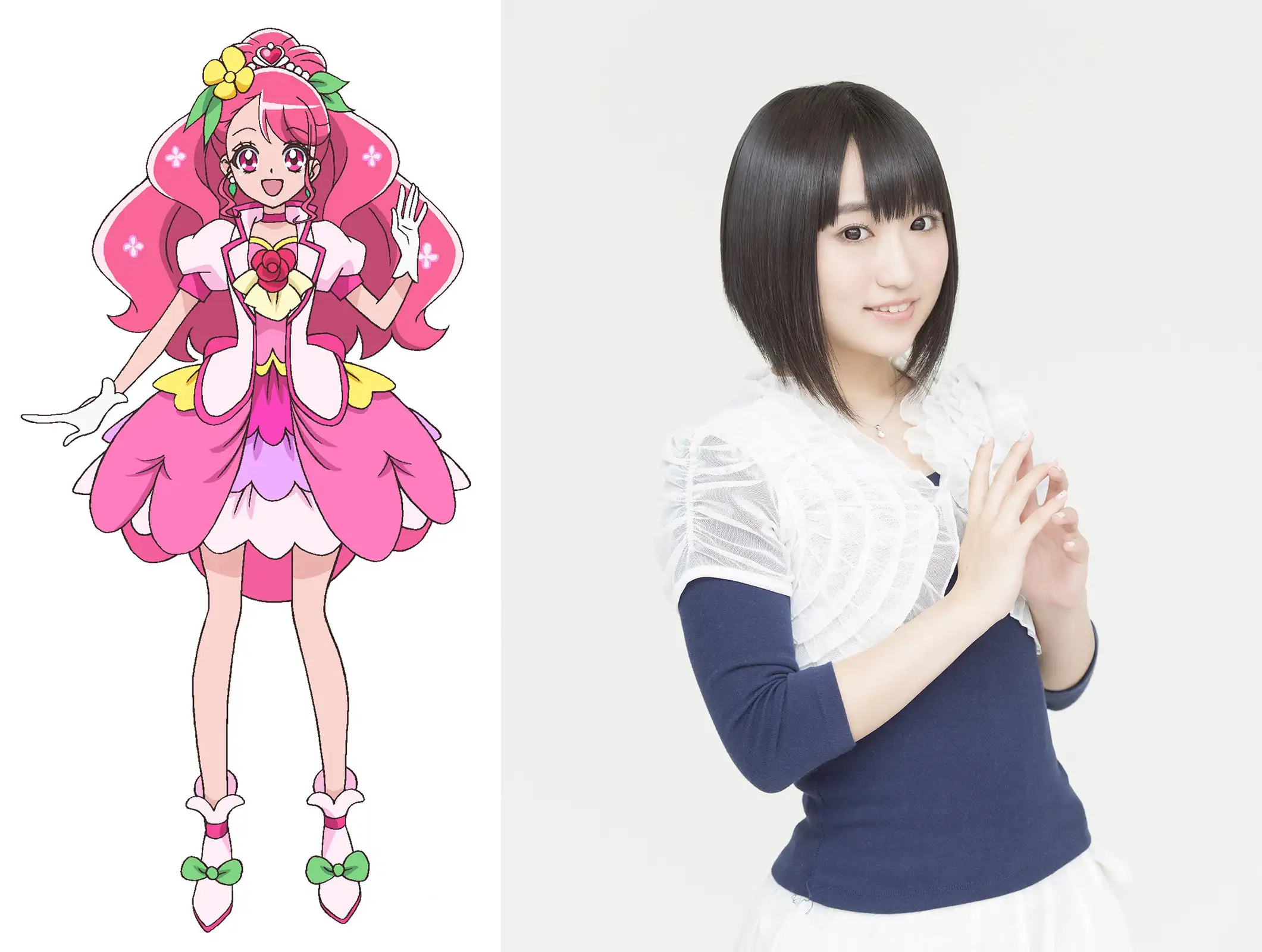 花江夏樹「プリキュア」新作映画ゲスト声優に決定　娘たちと鑑賞「できたらいいな～」