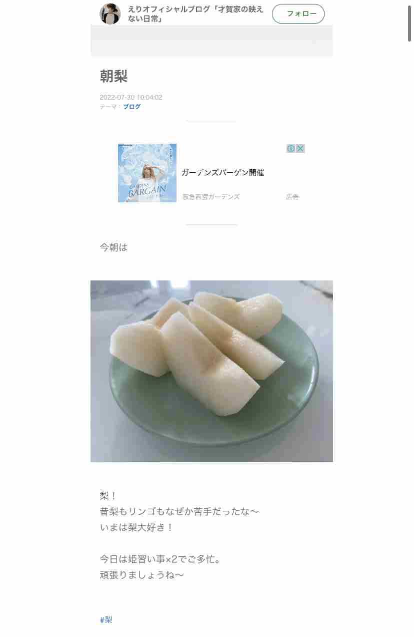 あびる優が告発「前夫・才賀紀左衛門が親権者変更後も7歳娘を
