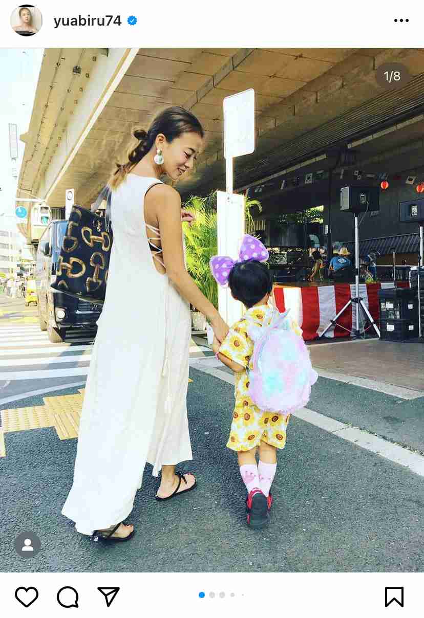 あびる優が告発「前夫・才賀紀左衛門が親権者変更後も7歳娘を