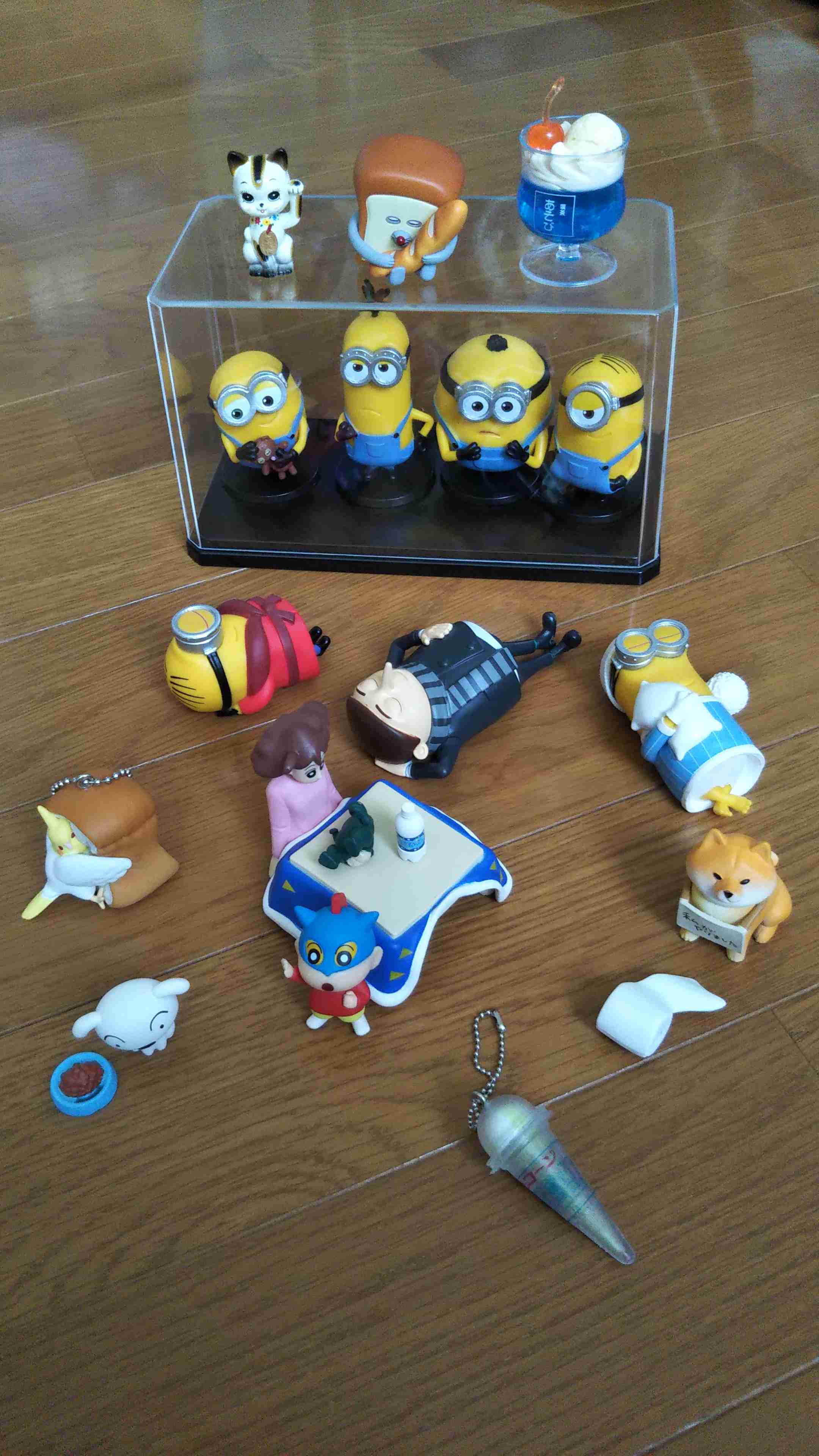 最近ガチャガチャで手に入れたもの見せてください