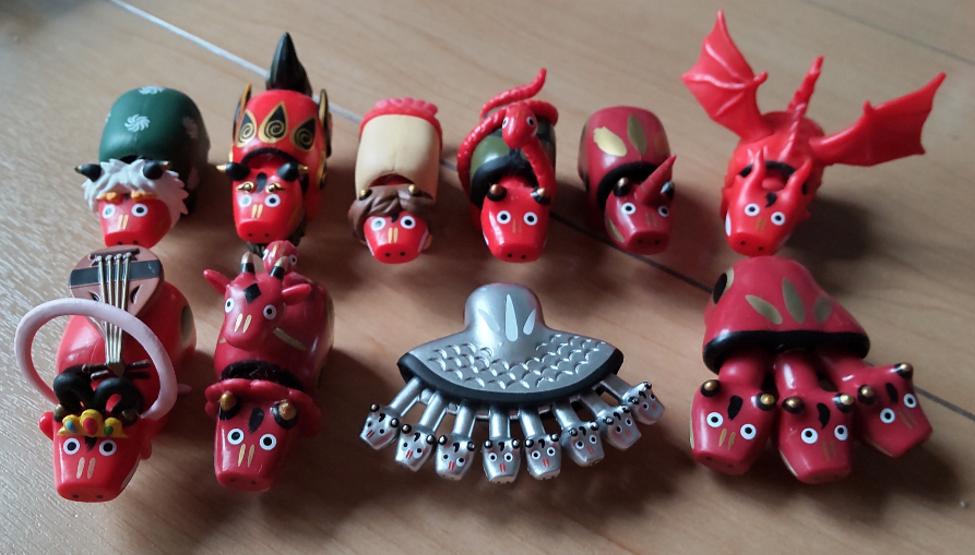 最近ガチャガチャで手に入れたもの見せてください