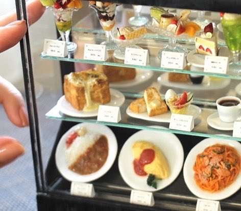 可愛い食品サンプルたち