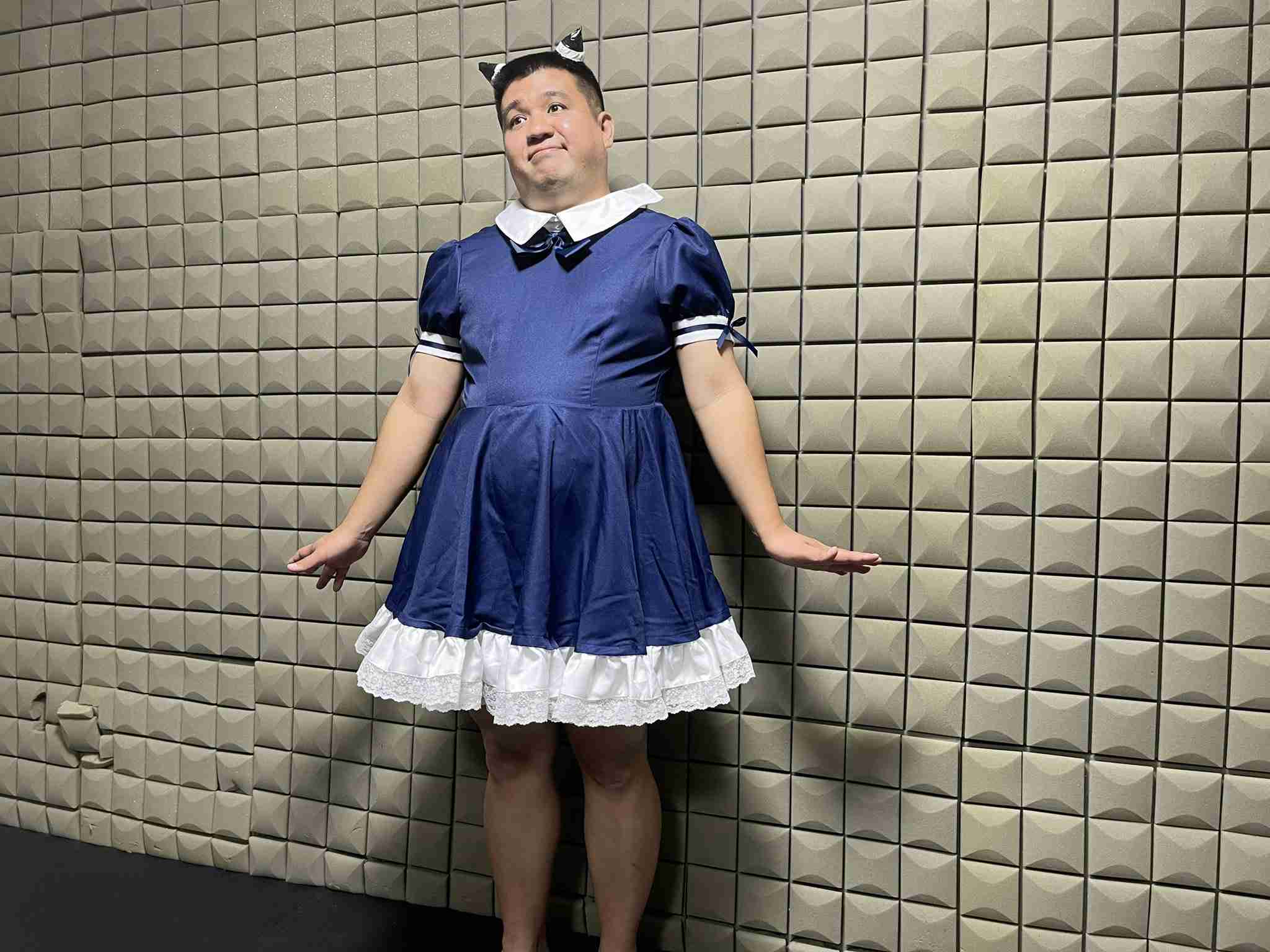TBS若林有子アナが“アーニャ”コスプレ　「70点ちょいくらい」採点に不満「低くない!?」