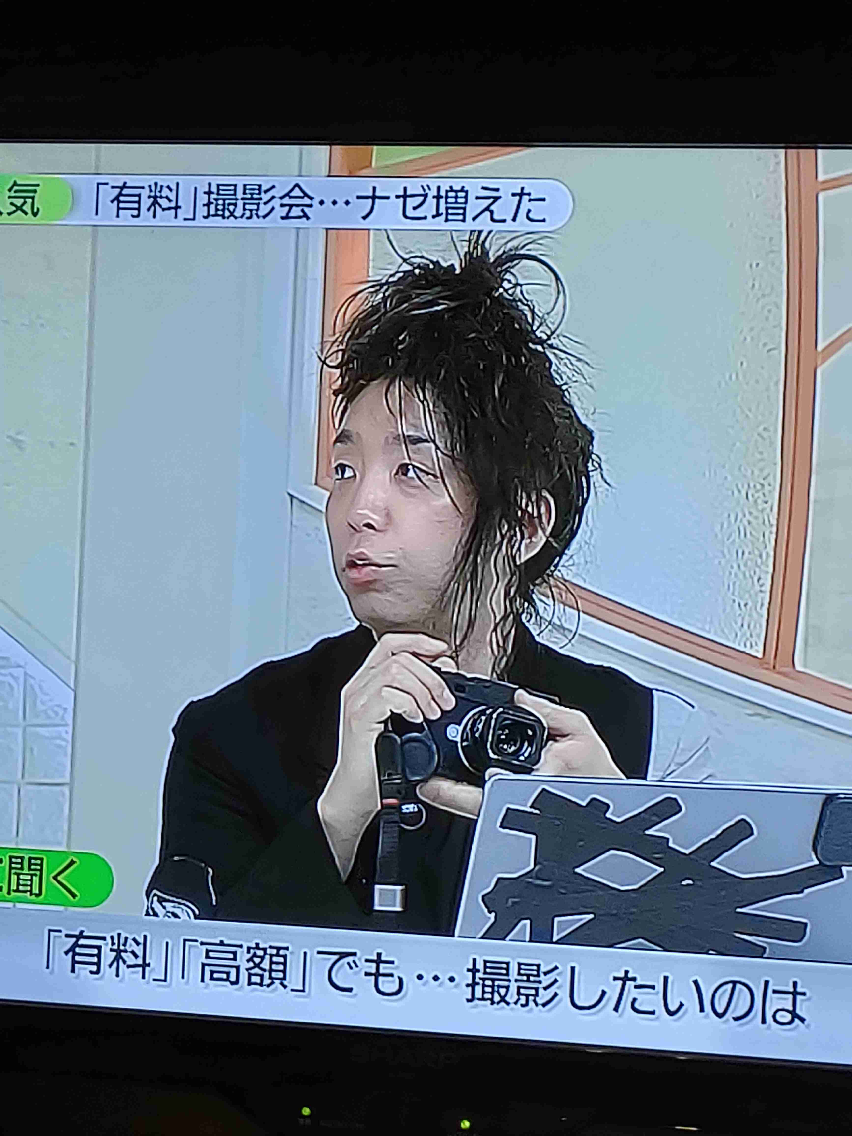 髪　巻きますか？