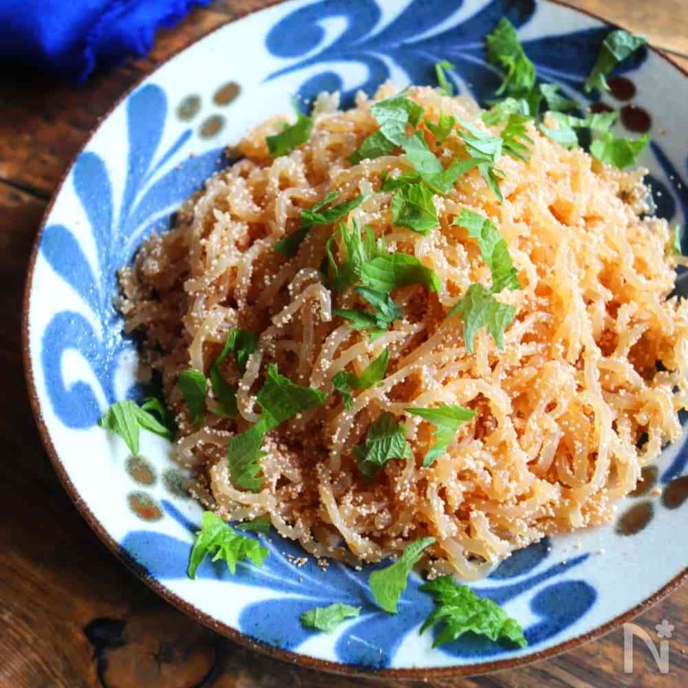 糸こんにゃくのレシピ