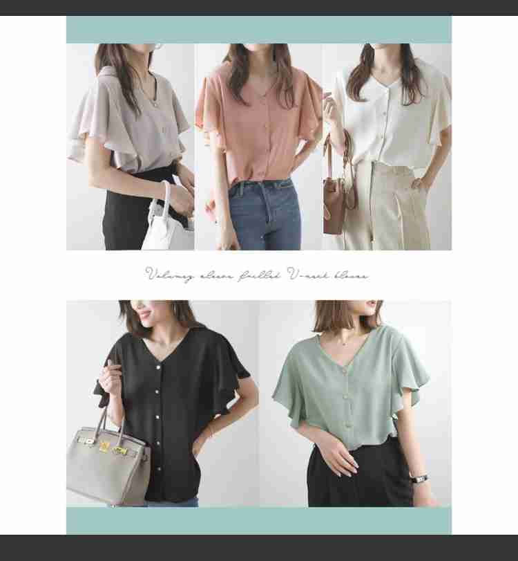 肩フリルの可愛い服を探してます♥