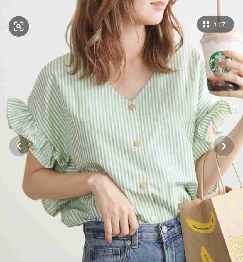 肩フリルの可愛い服を探してます♥