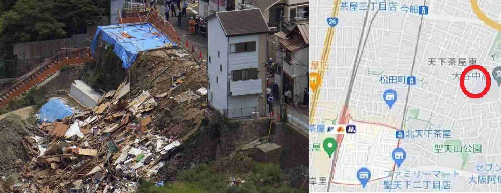 大阪の民泊で騒音トラブルか　宿泊男性切られる　下の部屋の男を逮捕