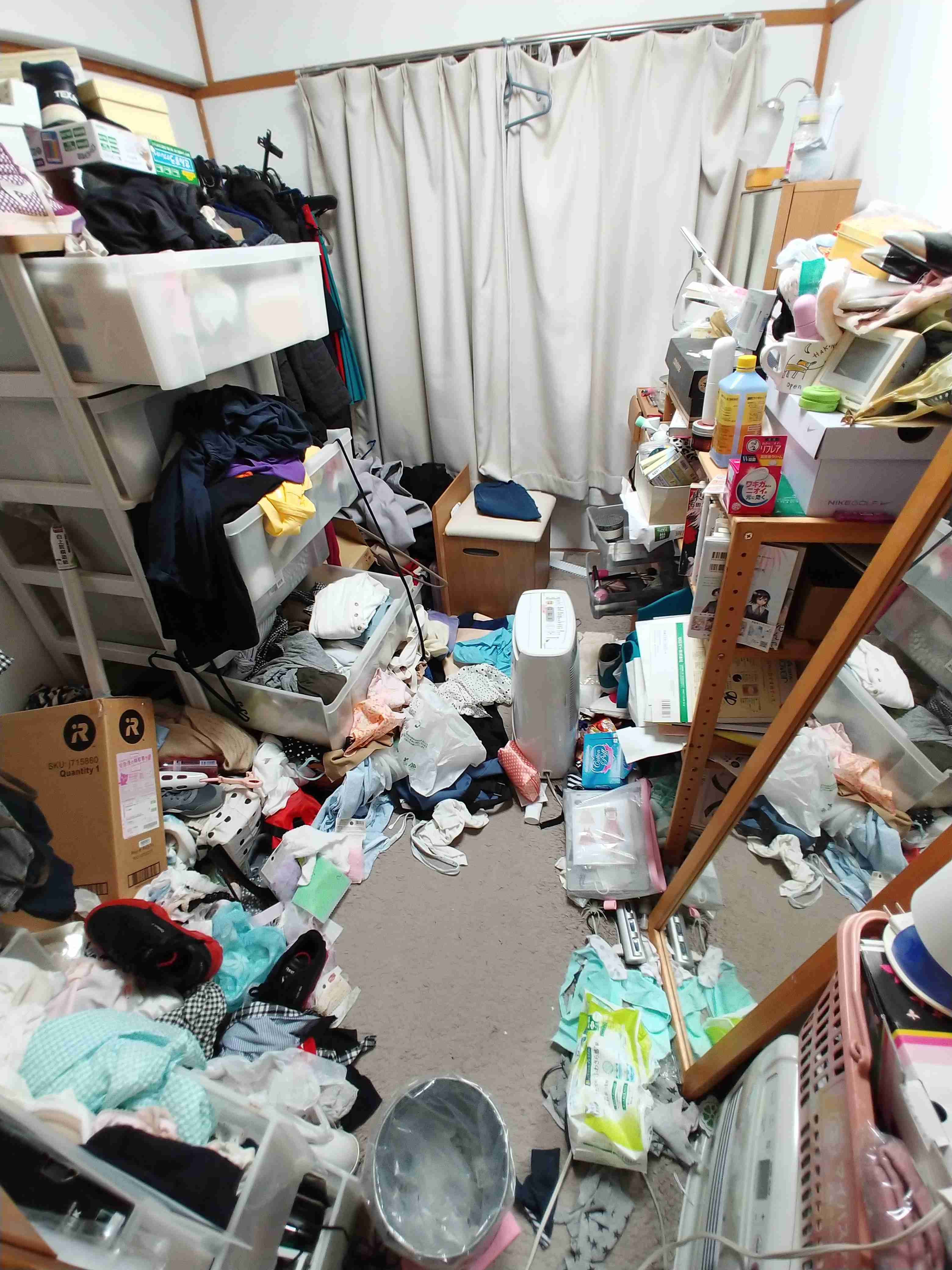 汚部屋の人、レベルどれくらいですか？