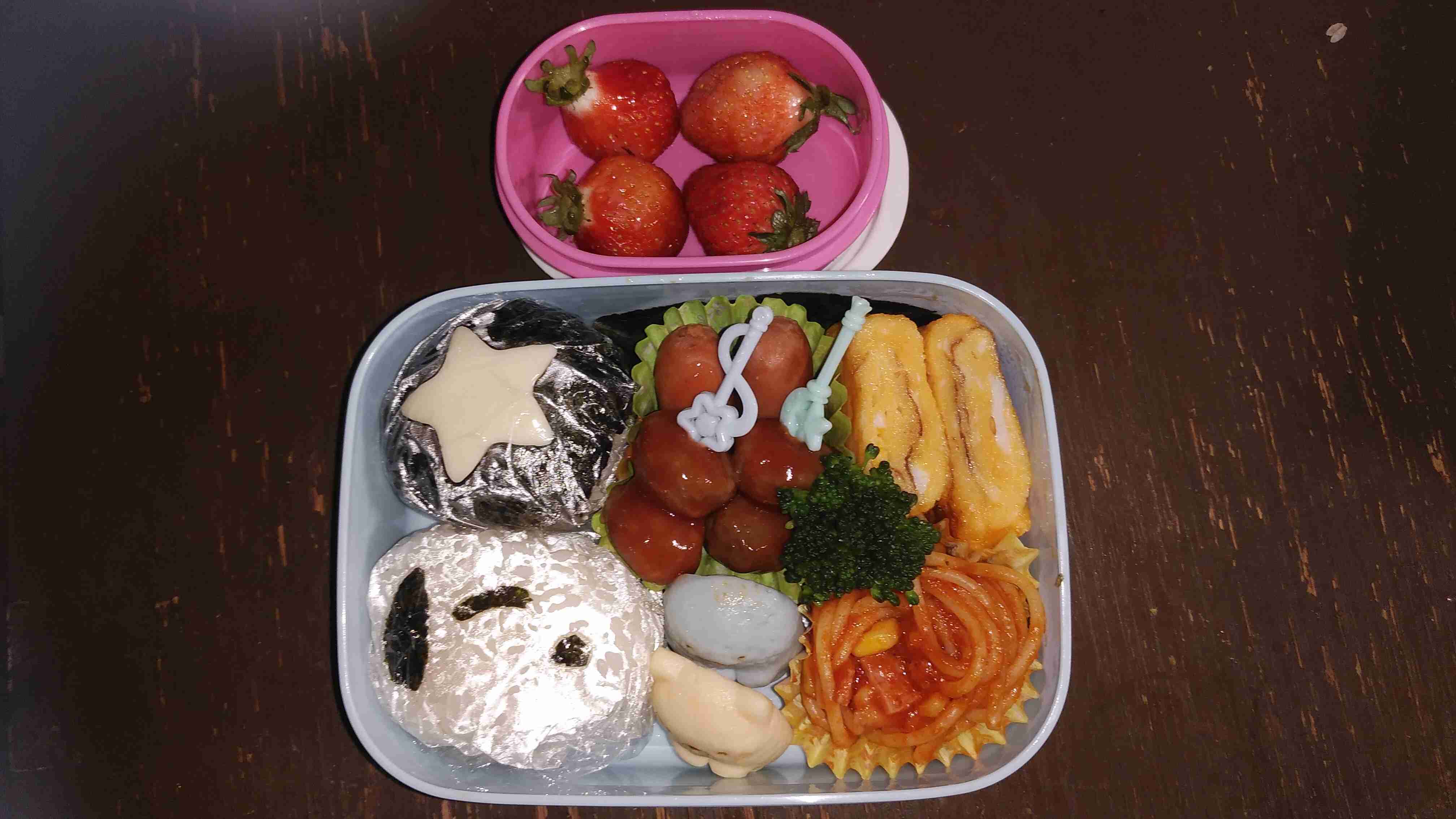 キャラ弁が上手に作れません