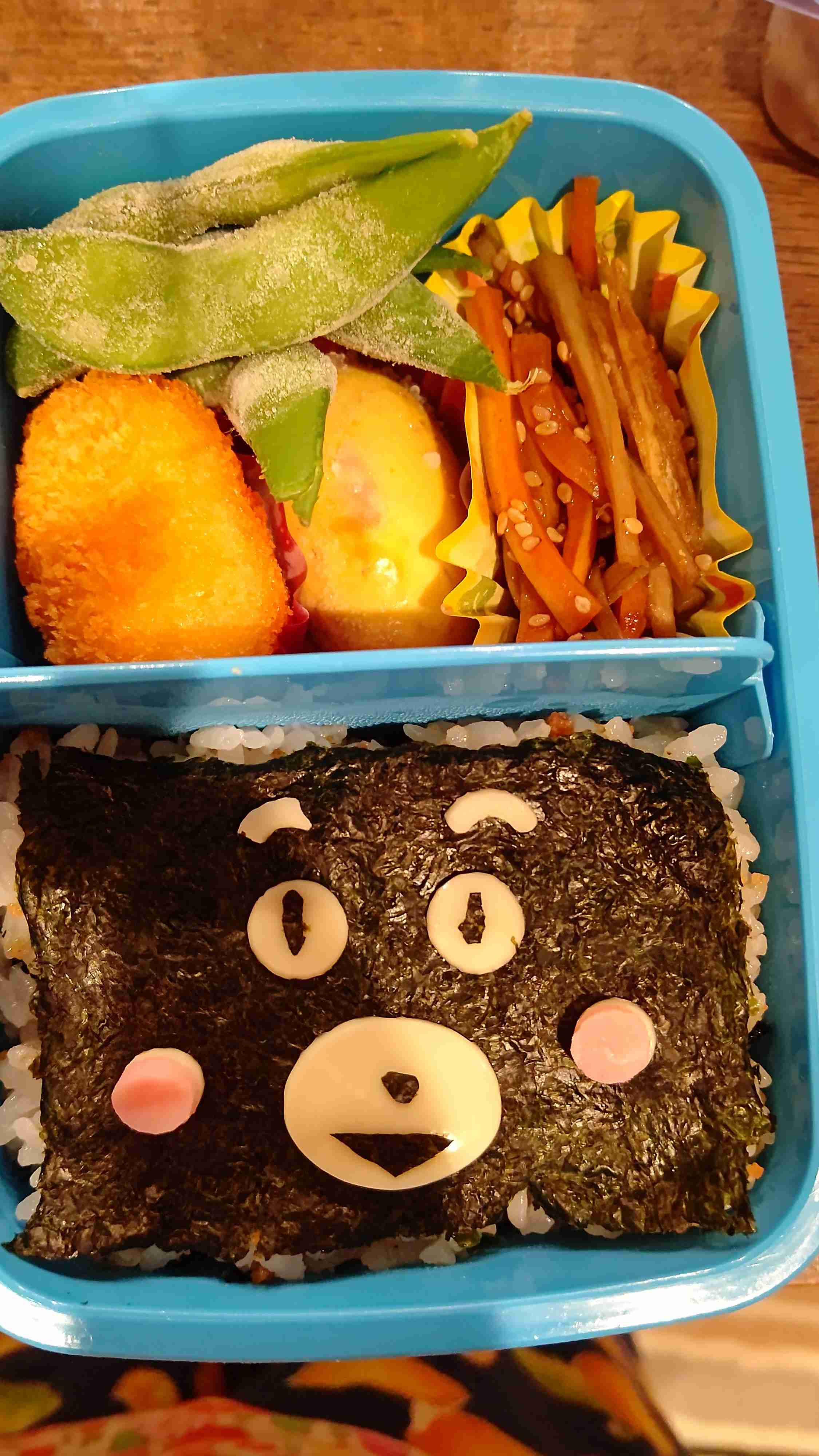 キャラ弁が上手に作れません