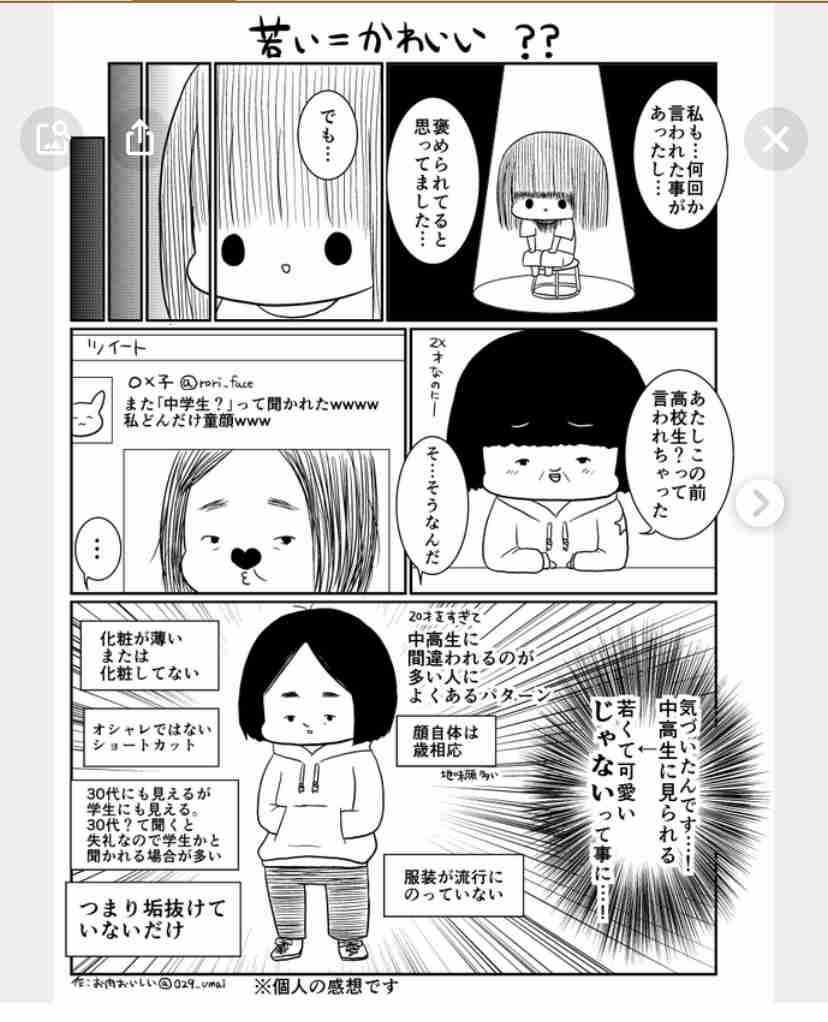 【見た目】同い年の友達と差がついてきた Part2