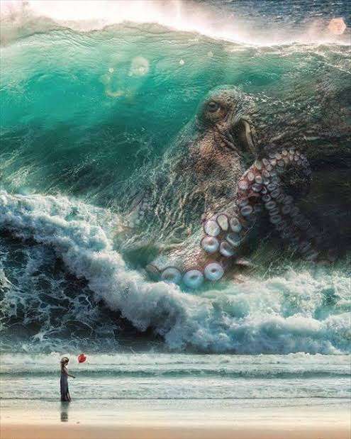 【閲覧注意】海や湖が怖くなる画像くださいPart2