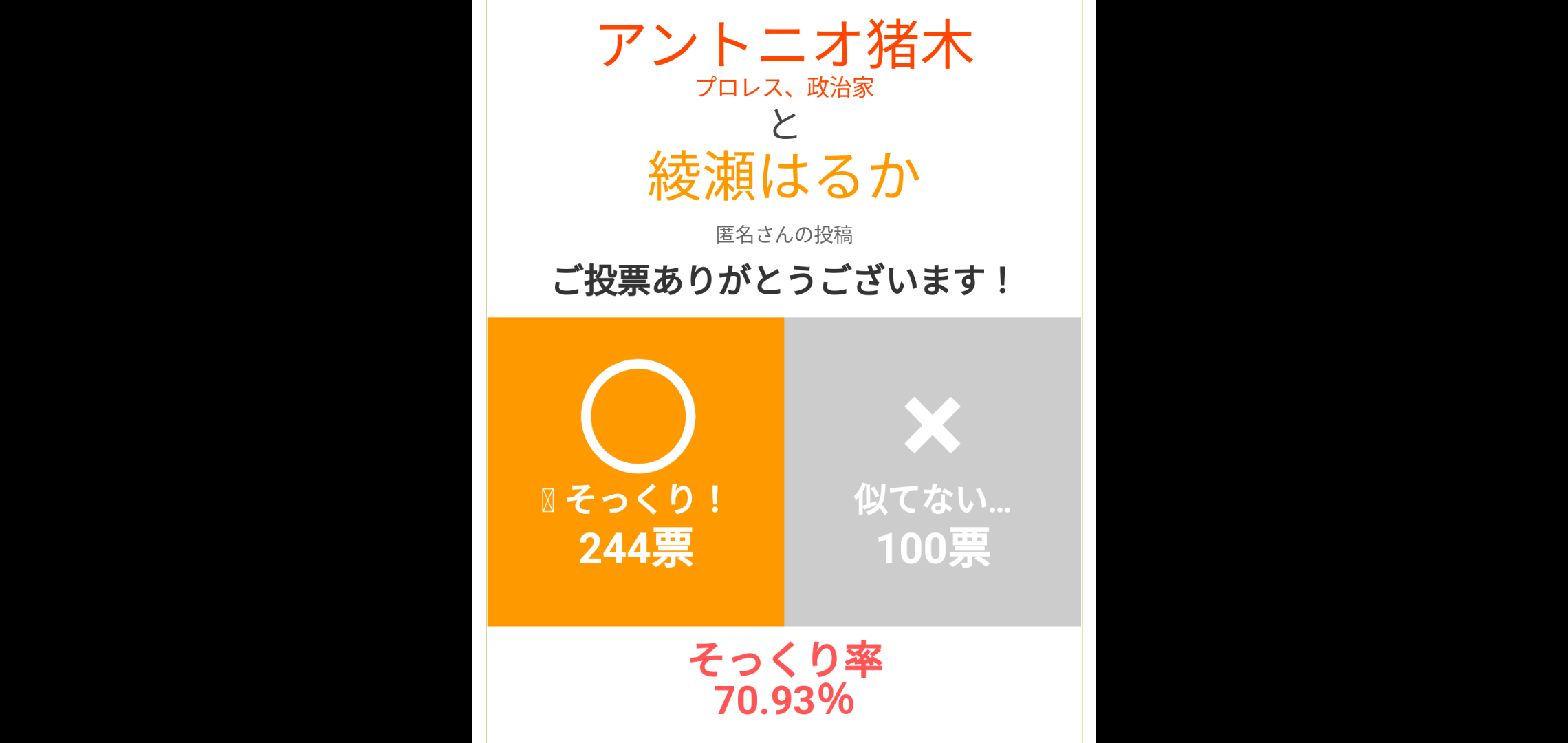 この俳優&女優の代表作品って、何だと思いますか?