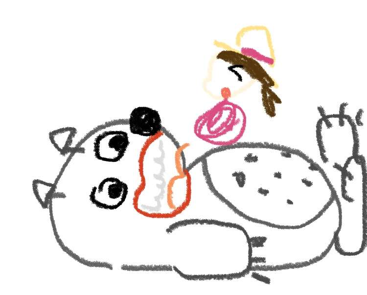 トトロを何も見ないで描いてみるトピ