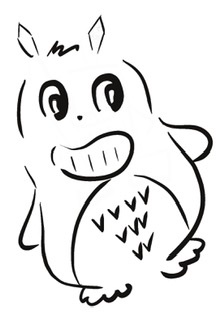 トトロを何も見ないで描いてみるトピ