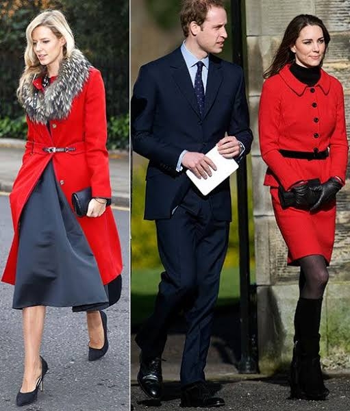 ウィリアム皇太子とキャサリン皇太子妃がヘンリー王子＆メーガン妃とウィンザー城外に現れる　弔問者に挨拶