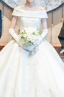 ウエディングドレスどんなの着た？