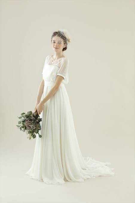 ウエディングドレスどんなの着た？
