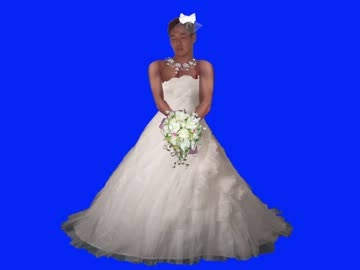 ウエディングドレスどんなの着た？