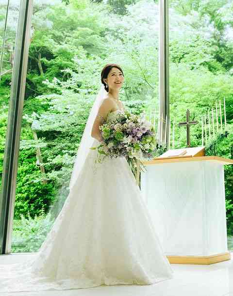 ウエディングドレスどんなの着た？