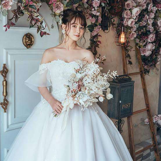 ウエディングドレスどんなの着た？