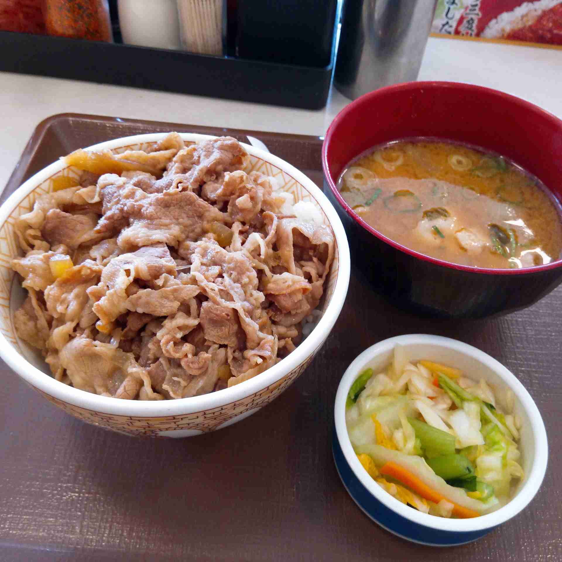 どこの牛丼が好き?
