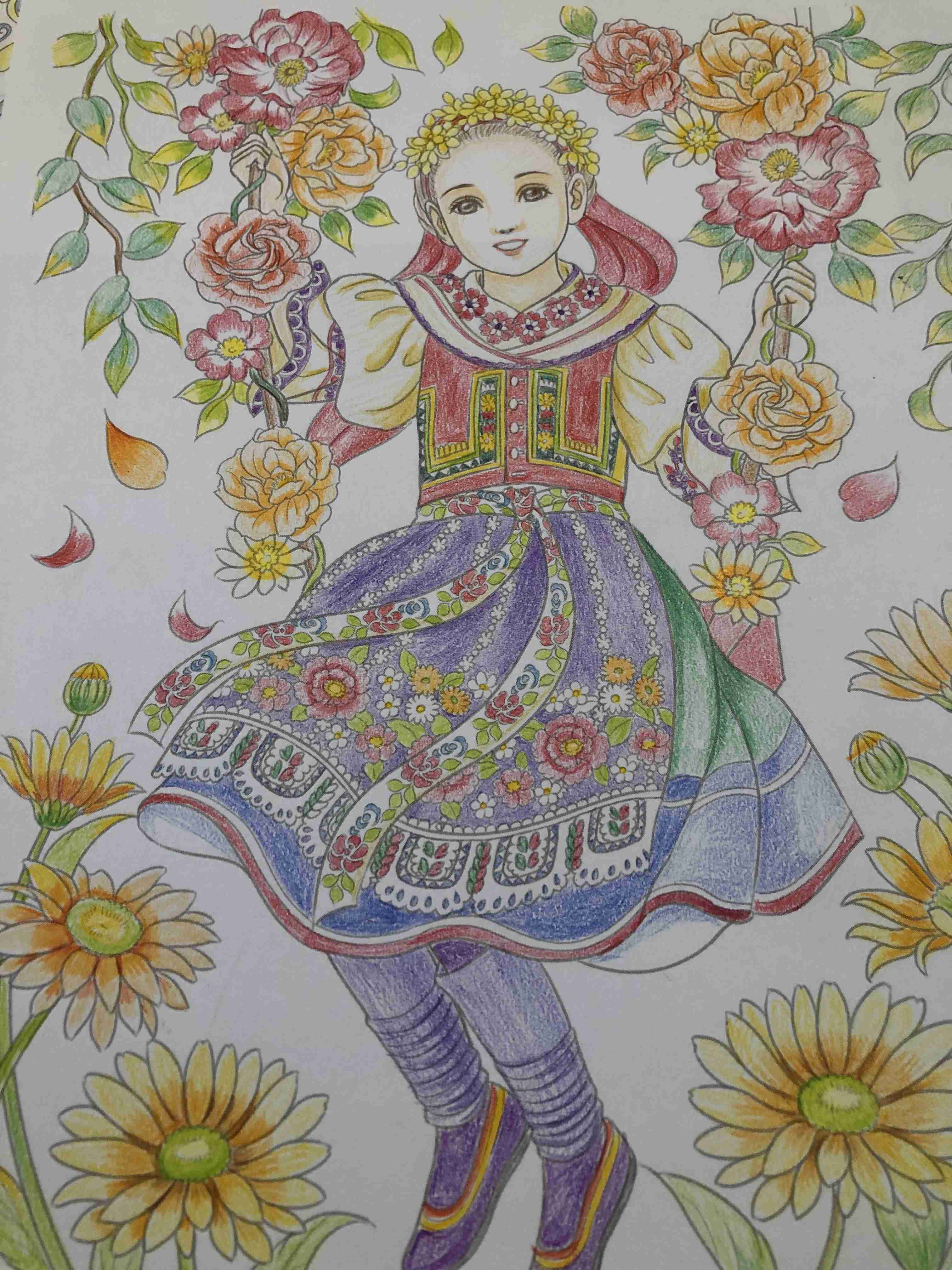 大人の塗り絵好きな人！