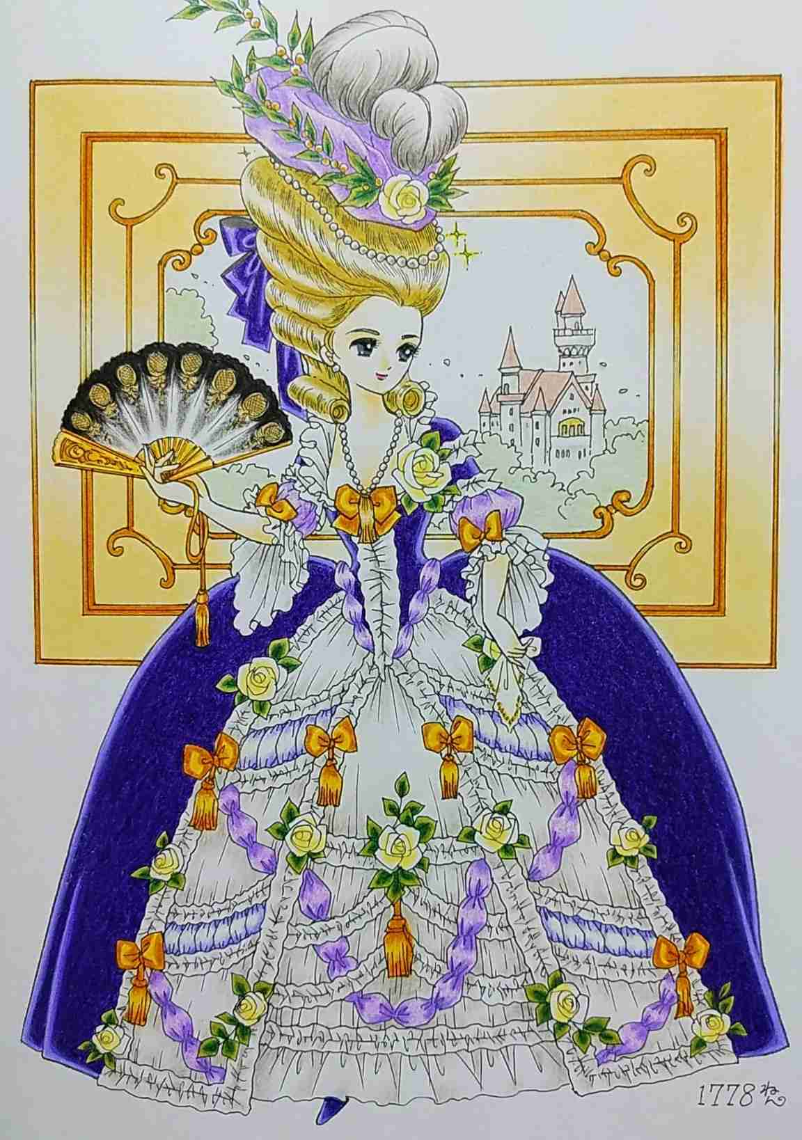 大人の塗り絵好きな人！