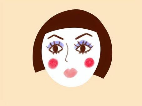 チークが似合わない